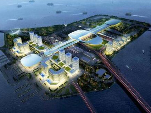 Hong Kong-Zhuhai-Macao Passenger Clearance Building